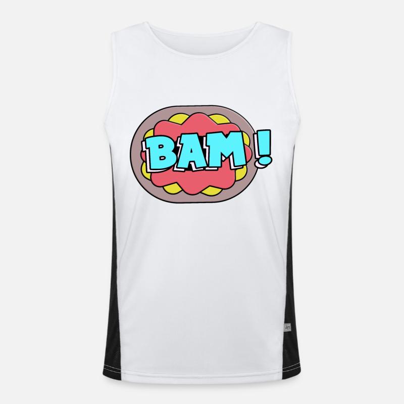 Bam! Men's Functional Contrast Tank Top 