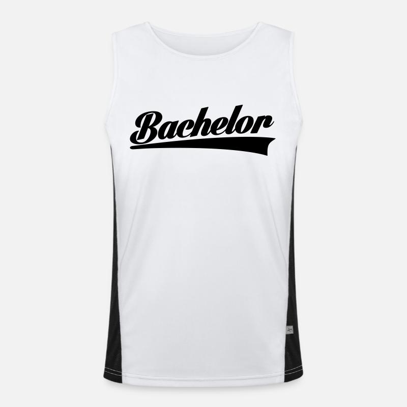 bachelor Funktionelles Kontrast-Tank Top für Männer 