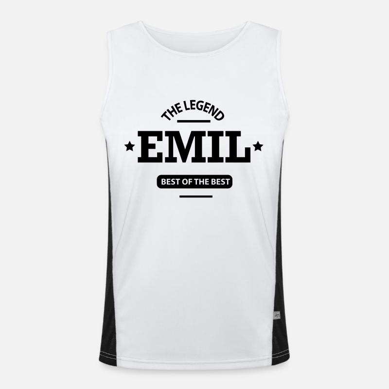 emil Funktionelles Kontrast-Tank Top für Männer 