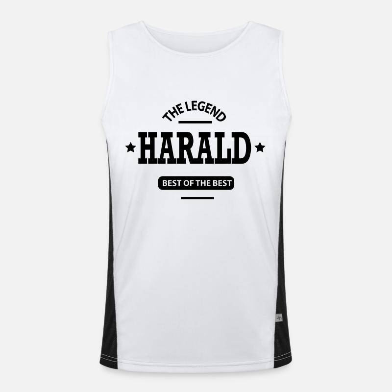 harald Funktionelles Kontrast-Tank Top für Männer 