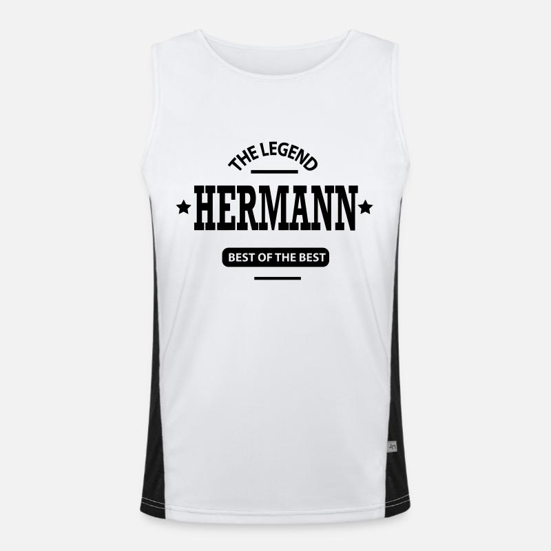 hermann Funktionelles Kontrast-Tank Top für Männer 
