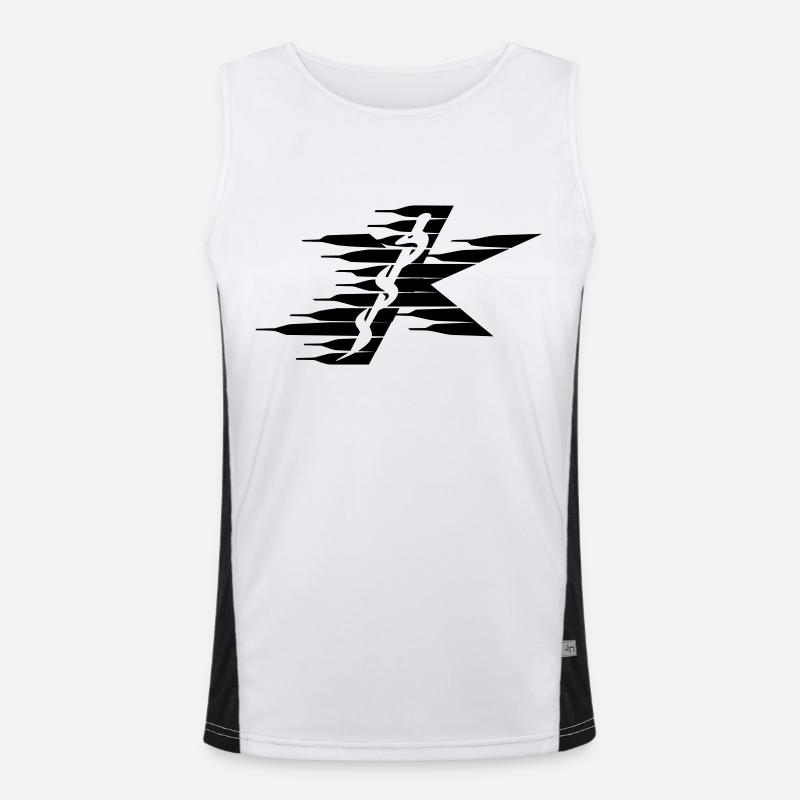 snake viper adder speed Paramedic EMS Funktionelles Kontrast-Tank Top für Männer 