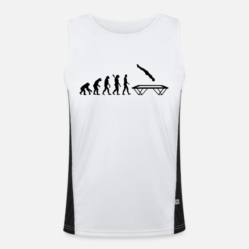 Evolution Trampoline Débardeur respirant contrasté Homme 