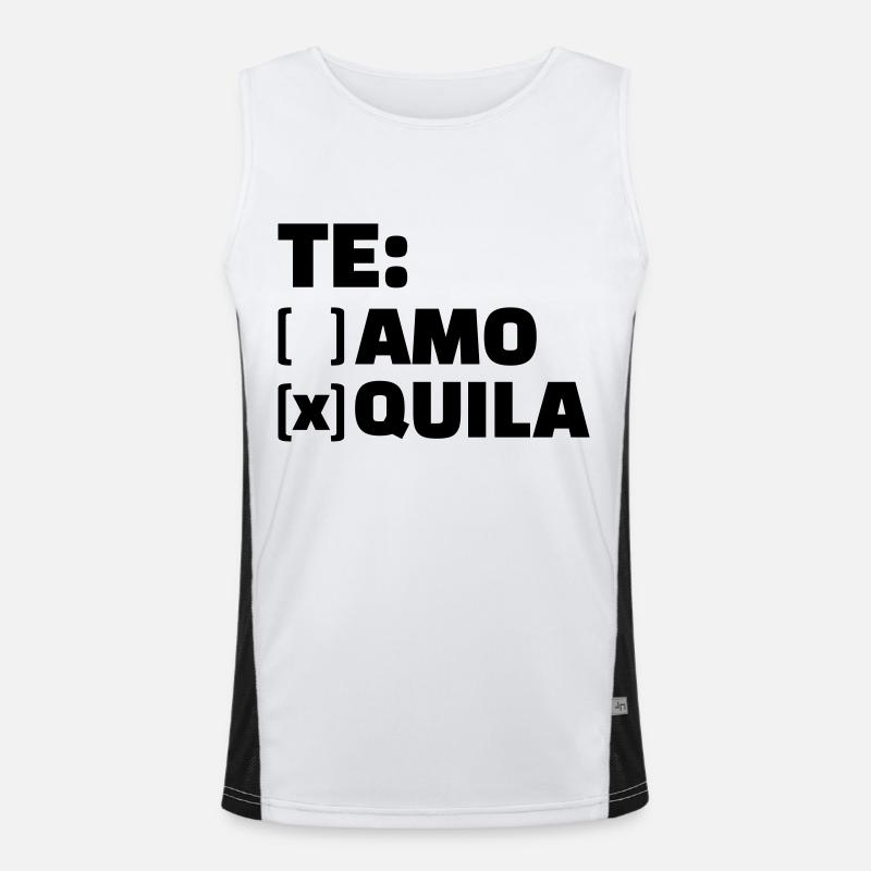 Tequila Men's Functional Contrast Tank Top 