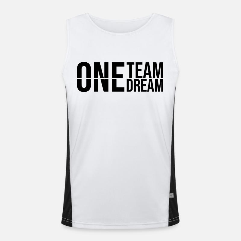 Devise Une équipe Débardeur respirant contrasté Homme 