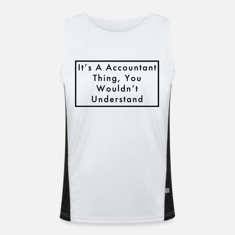 You Can't Understand Men's Functional Contrast Tank Top 