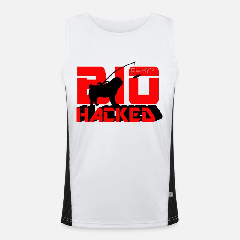 Bio Hacked Funktionelles Kontrast-Tank Top für Männer 