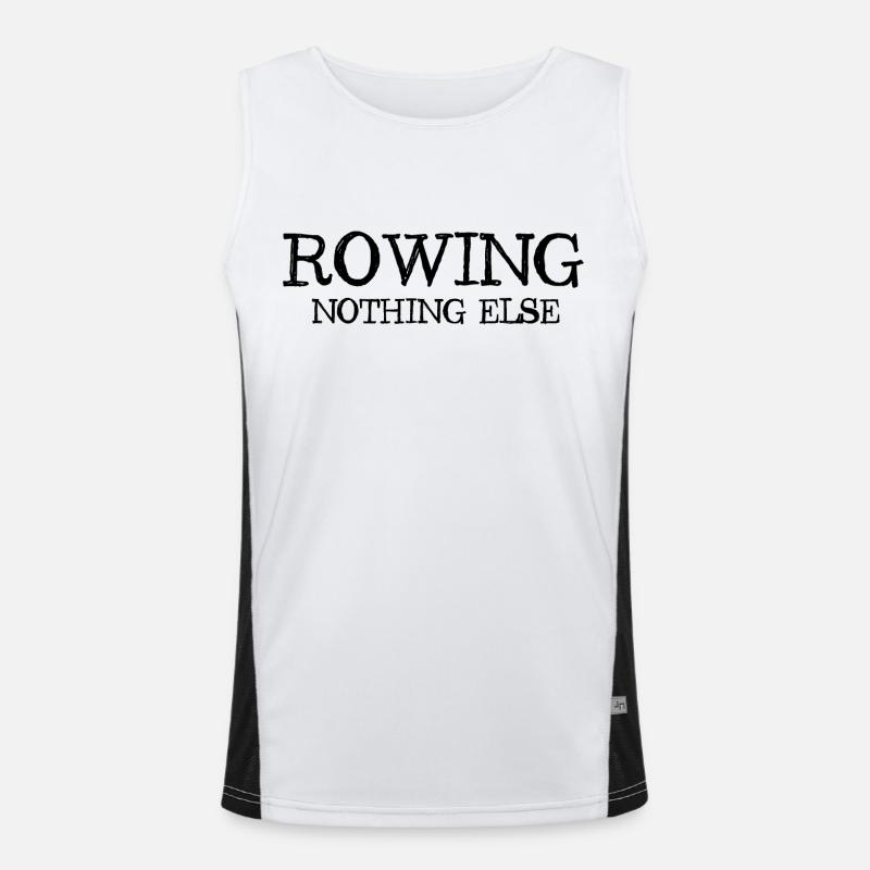 Rowing - Nothing Else - Rowing - Rower - Rower Men's Functional Contrast Tank Top 