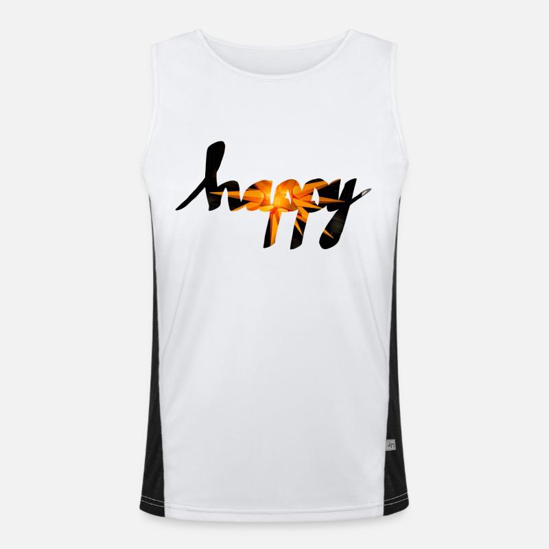 content Débardeur respirant contrasté Homme 