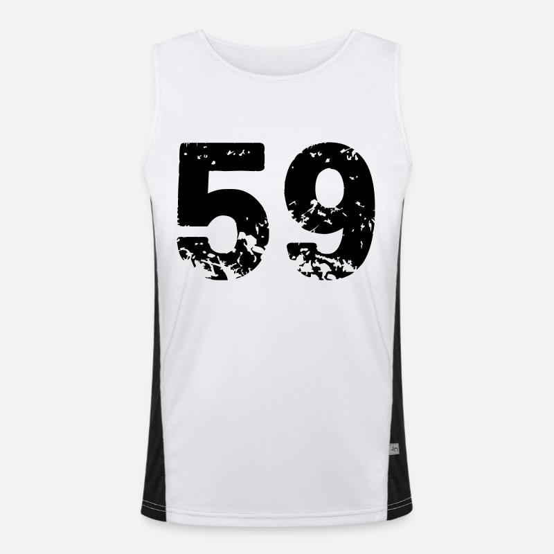 59 Men's Functional Contrast Tank Top 