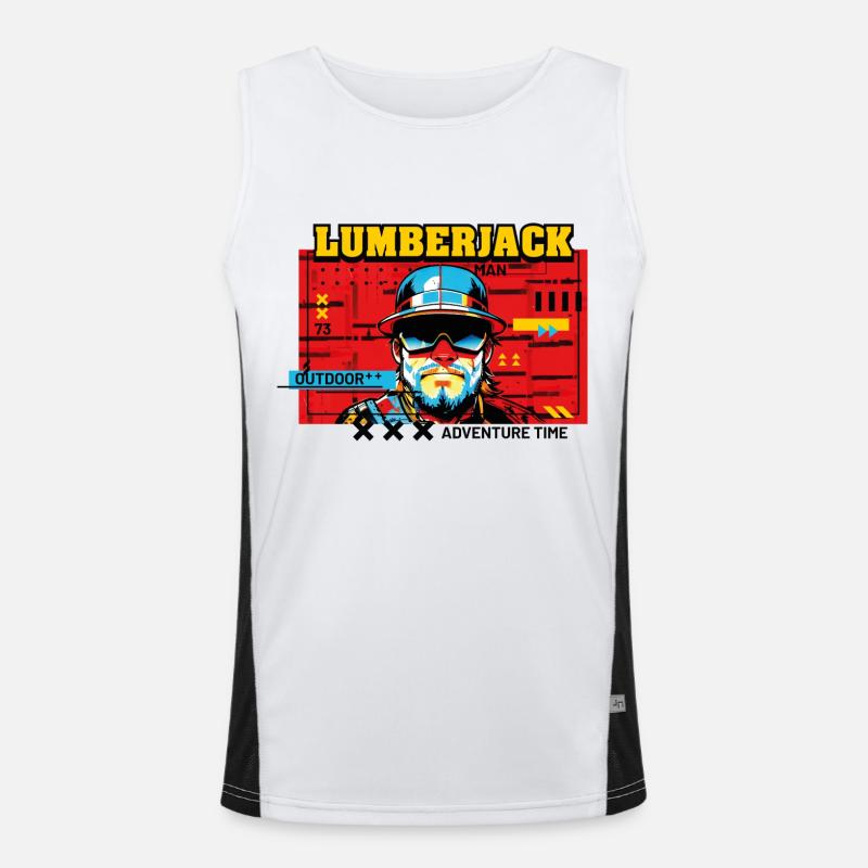 Lumberjack man Men's Functional Contrast Tank Top 