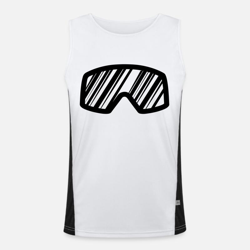 Ski goggles Men's Functional Contrast Tank Top 