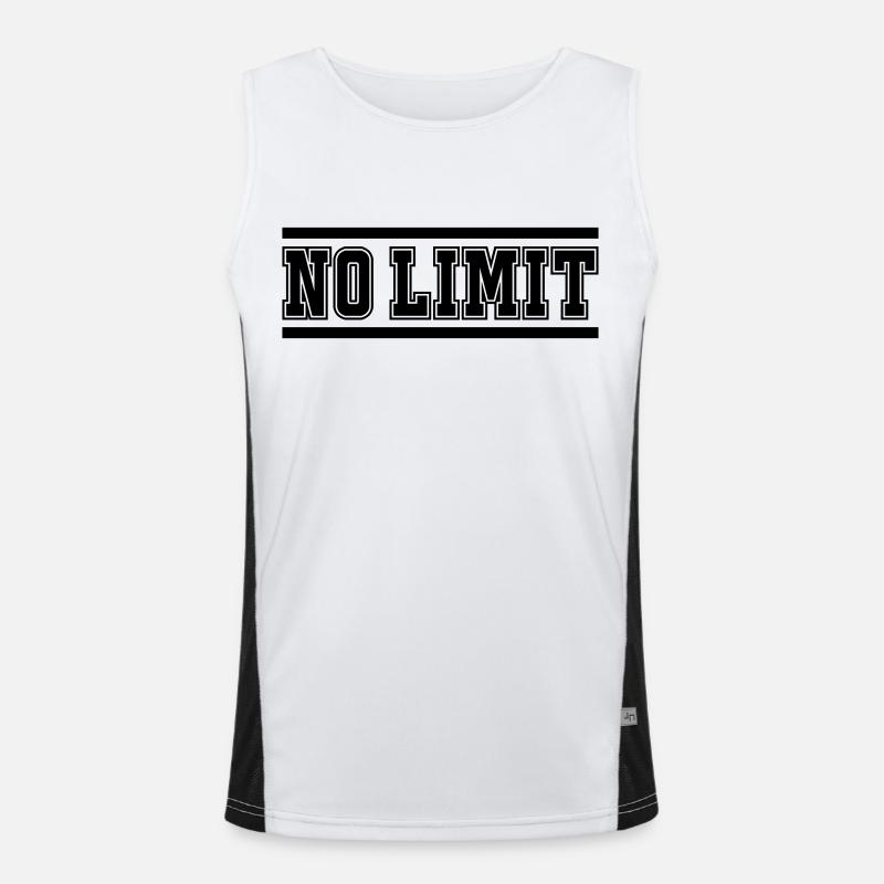 No Limit Men's Functional Contrast Tank Top 