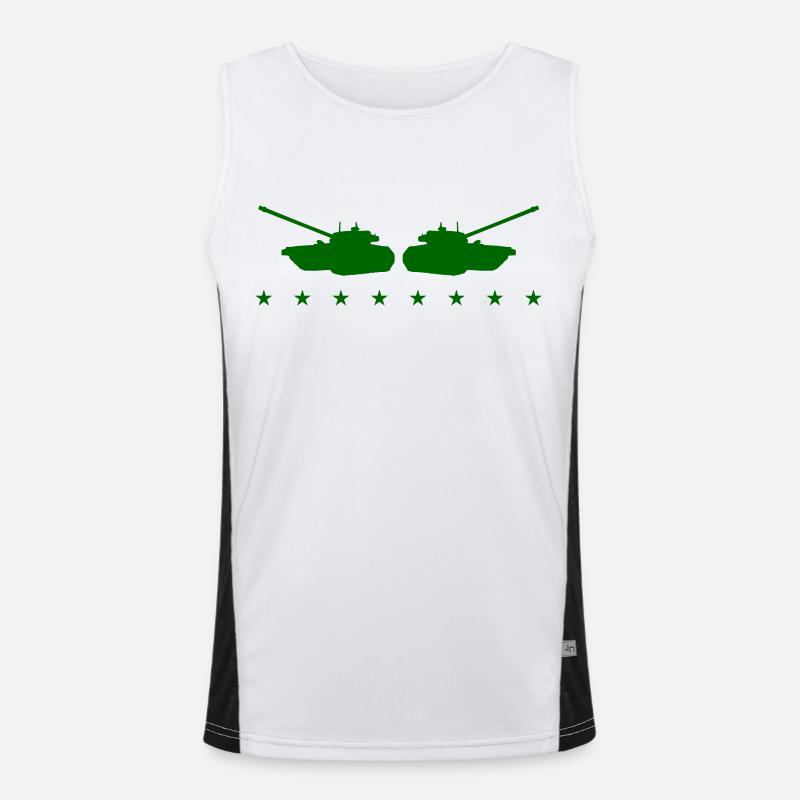 tank Men's Functional Contrast Tank Top 
