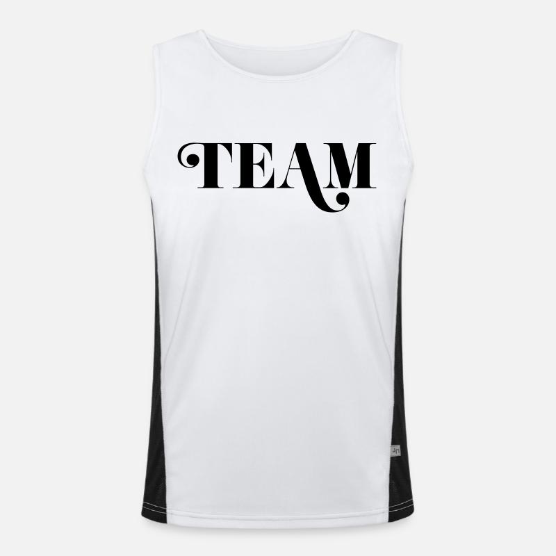 Team Men's Functional Contrast Tank Top 