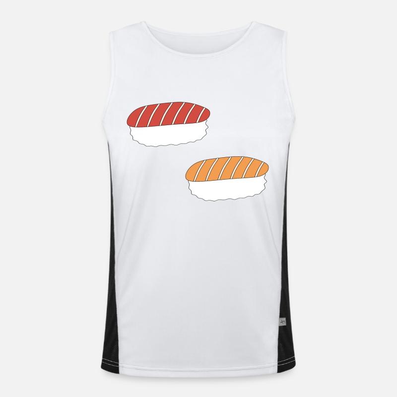 Nigiri Sushi Débardeur respirant contrasté Homme 