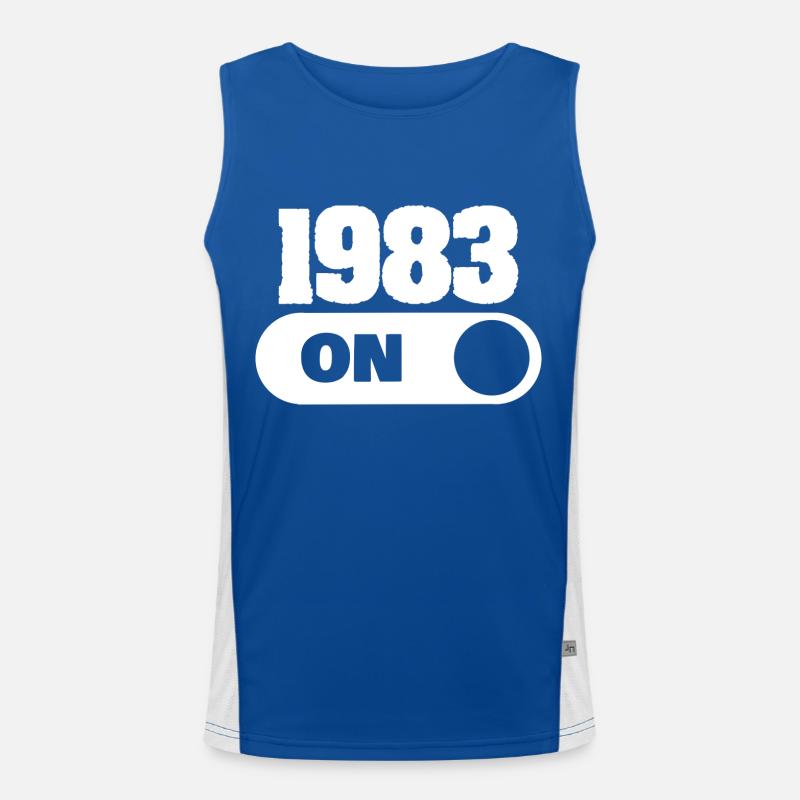 1983 Débardeur respirant contrasté Homme 