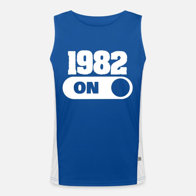 1982 Men's Functional Contrast Tank Top 