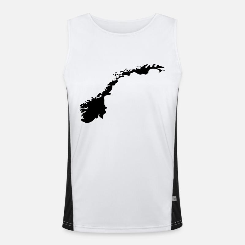 Norway Men's Functional Contrast Tank Top 