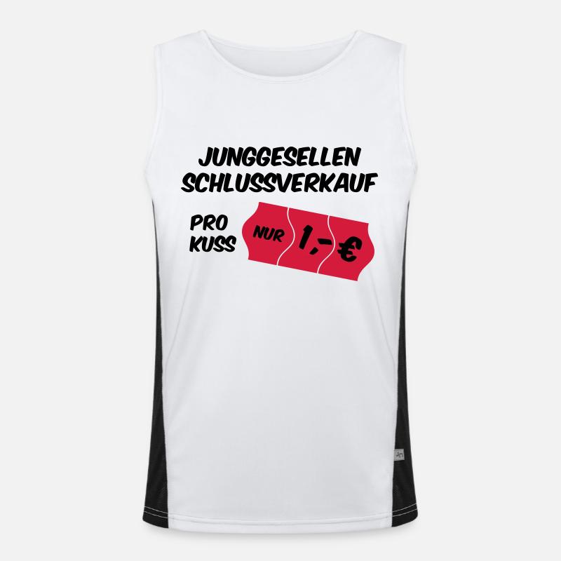 Bachelor Sale Men's Functional Contrast Tank Top 
