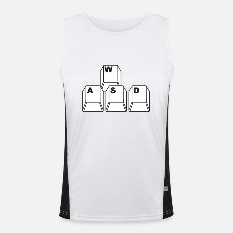 WASD Men's Functional Contrast Tank Top 