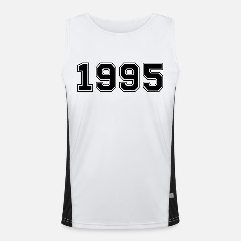 1995 Funktionelles Kontrast-Tank Top für Männer 