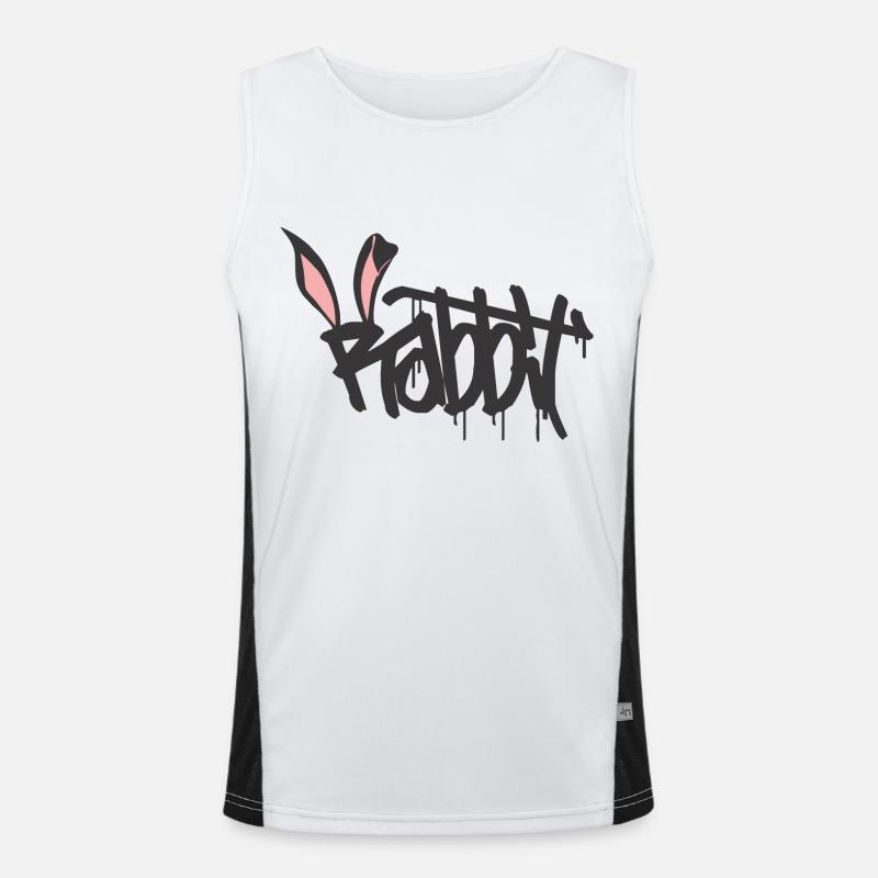 lapin Débardeur respirant contrasté Homme 