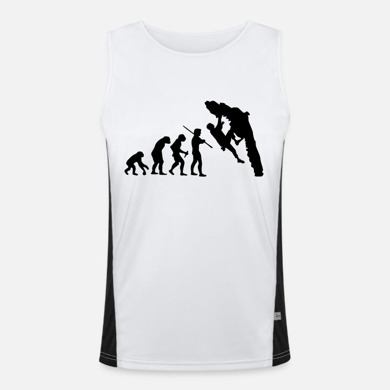 Boulder Evolution Funktionelles Kontrast-Tank Top für Männer 