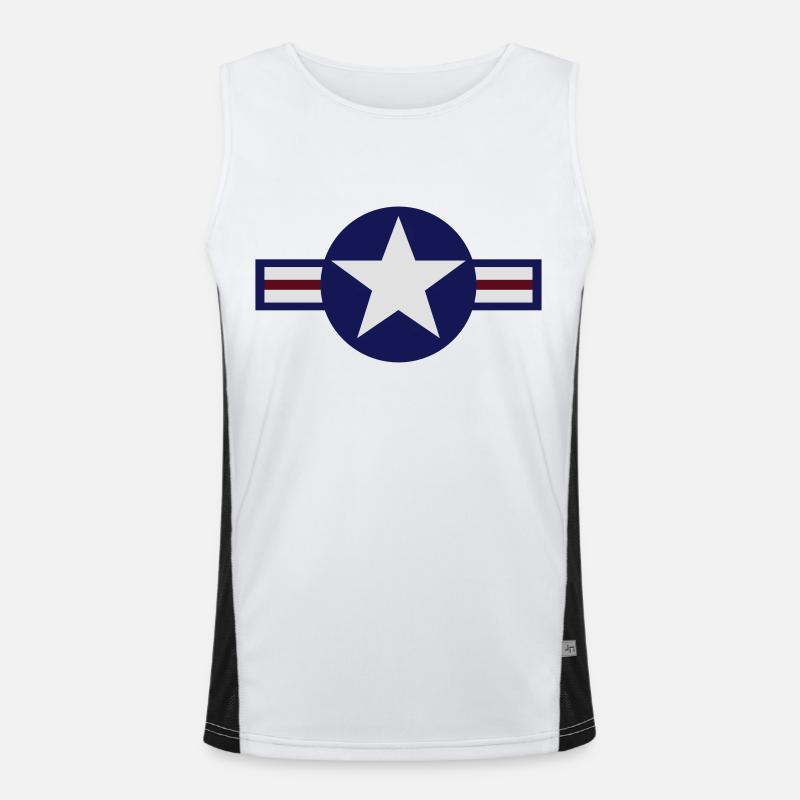 star_force Funktionelles Kontrast-Tank Top für Männer 