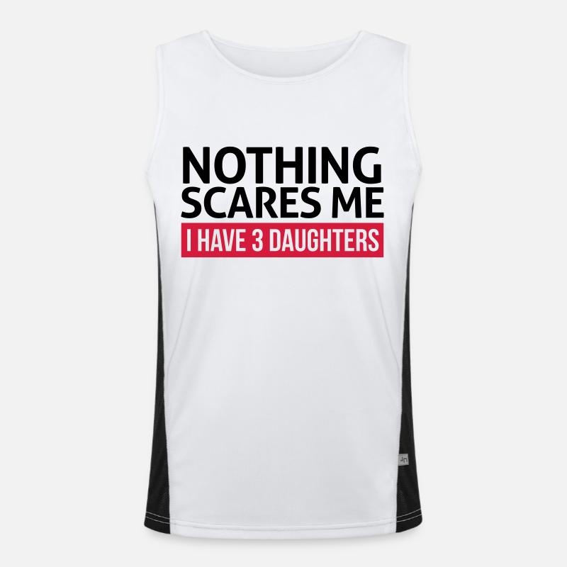 dad Men's Functional Contrast Tank Top 