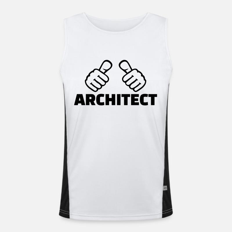 Architecte Débardeur respirant contrasté Homme 