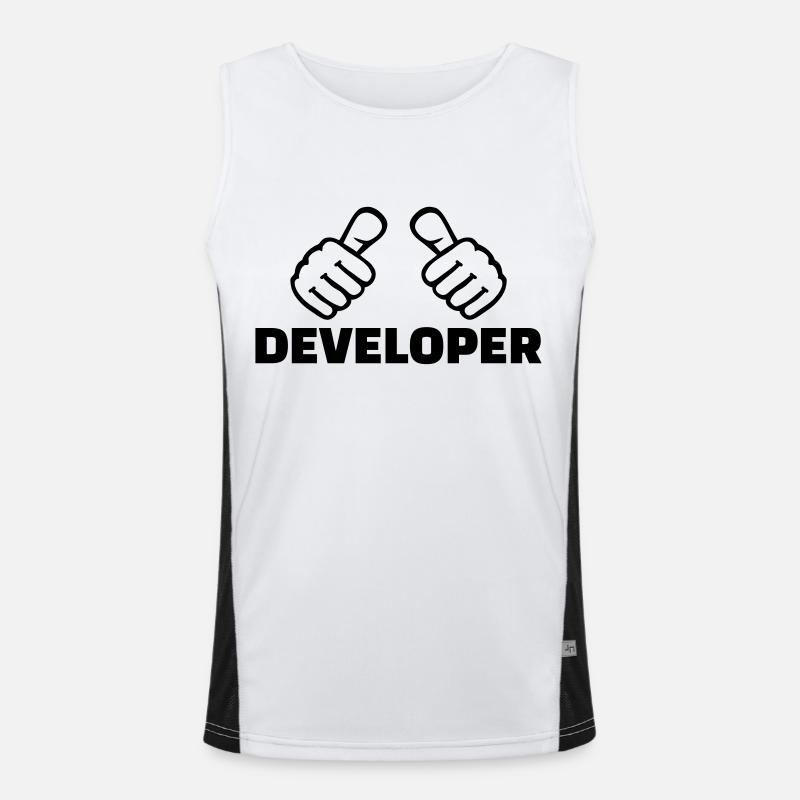 Developer Men's Functional Contrast Tank Top 