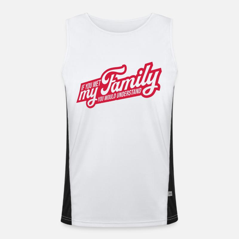 vous comprendriez citation Débardeur respirant contrasté Homme 