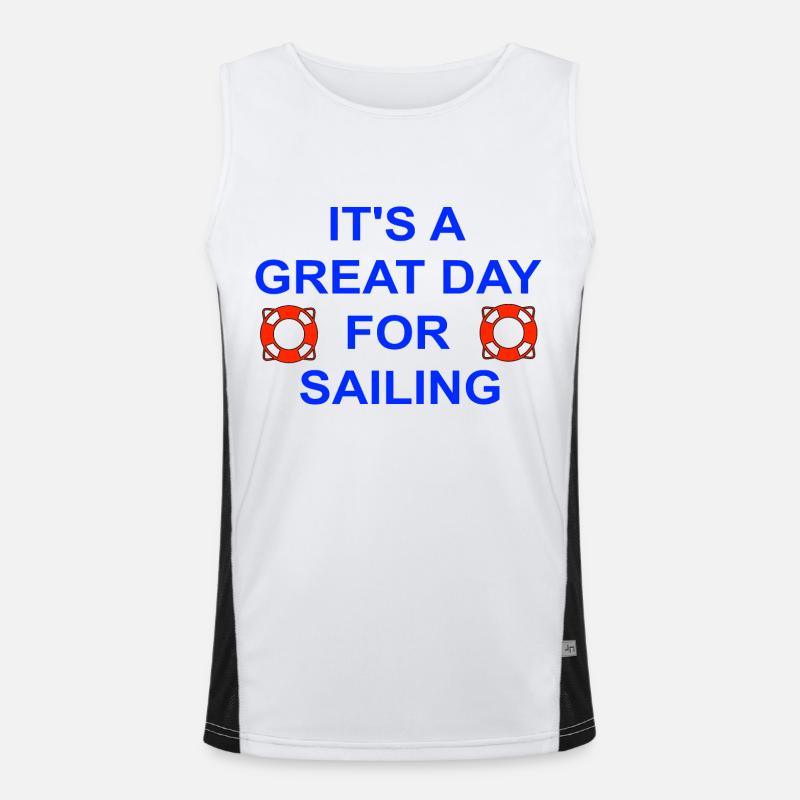 Sail Men's Functional Contrast Tank Top 