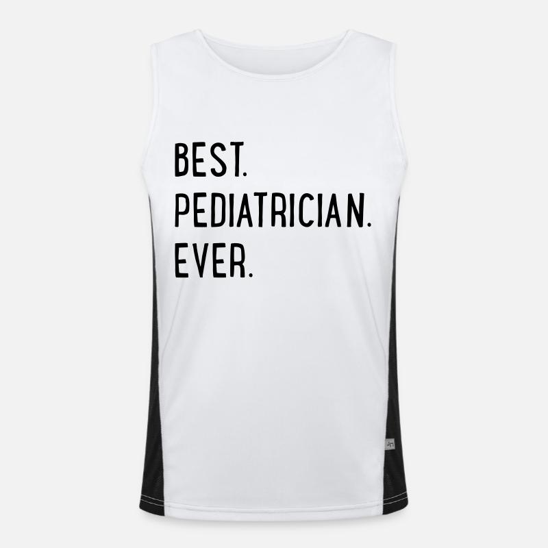 Kinderarzt Funktionelles Kontrast-Tank Top für Männer 