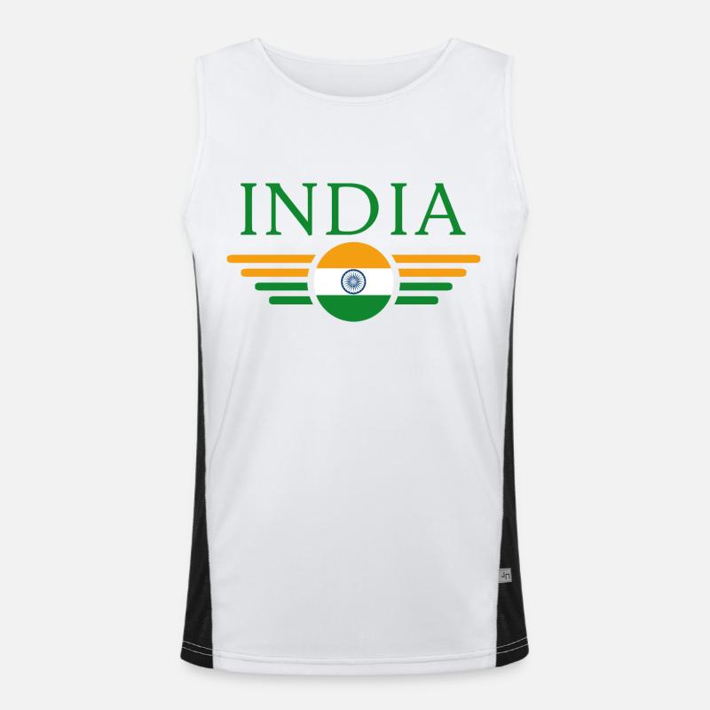 Inde Débardeur respirant contrasté Homme 