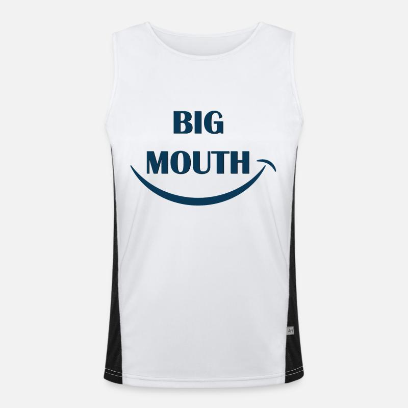 Großmaul Funktionelles Kontrast-Tank Top für Männer 