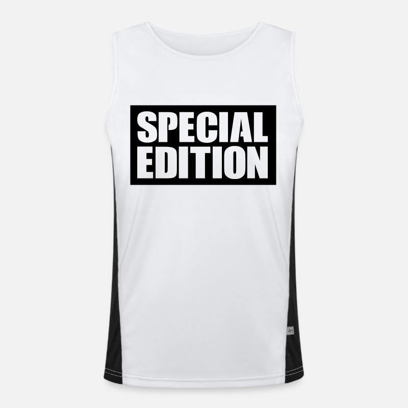 special edition Funktionelles Kontrast-Tank Top für Männer 