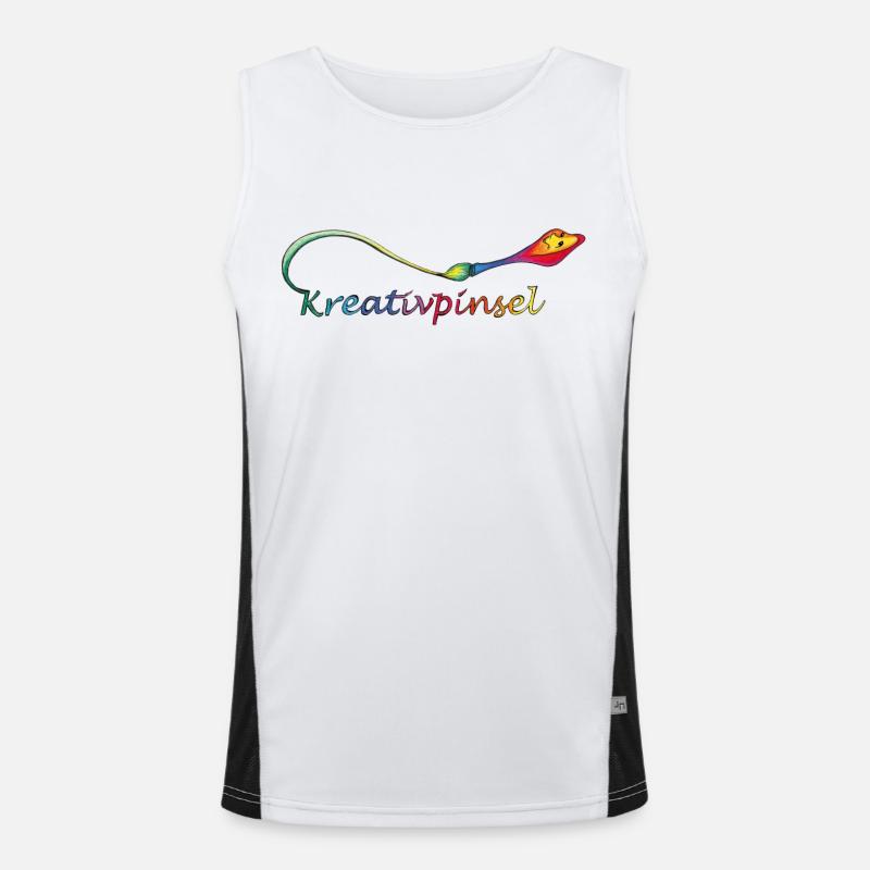 Logo de la maison d’édition Creative Brush Débardeur respirant contrasté Homme 