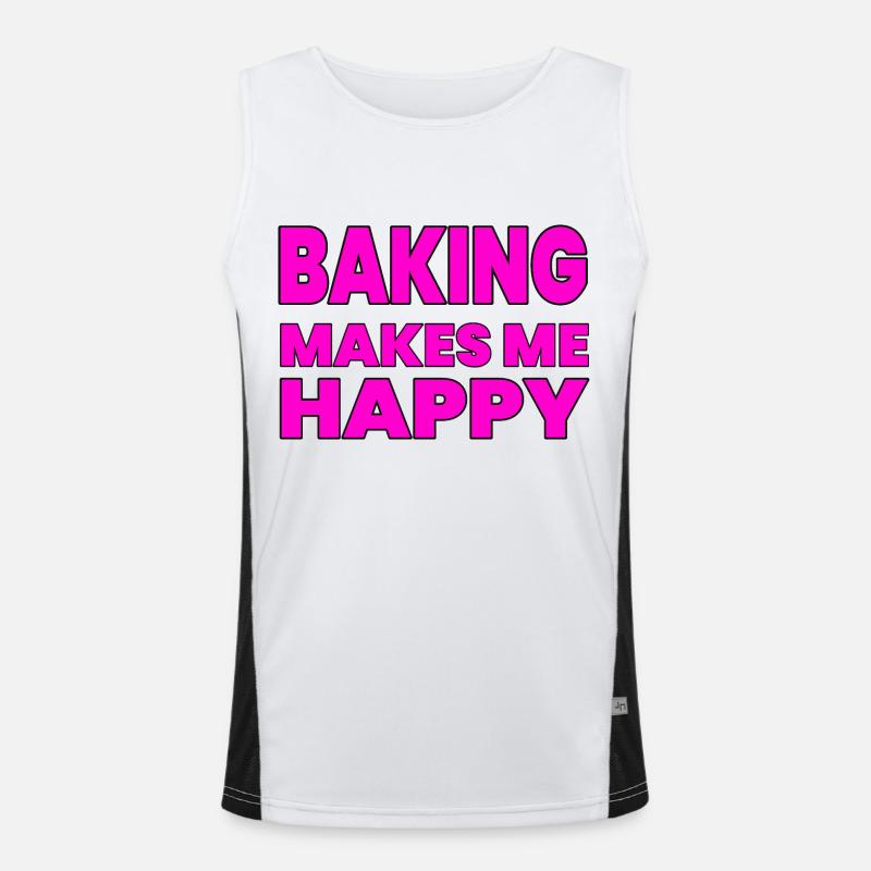 Bake Men's Functional Contrast Tank Top 