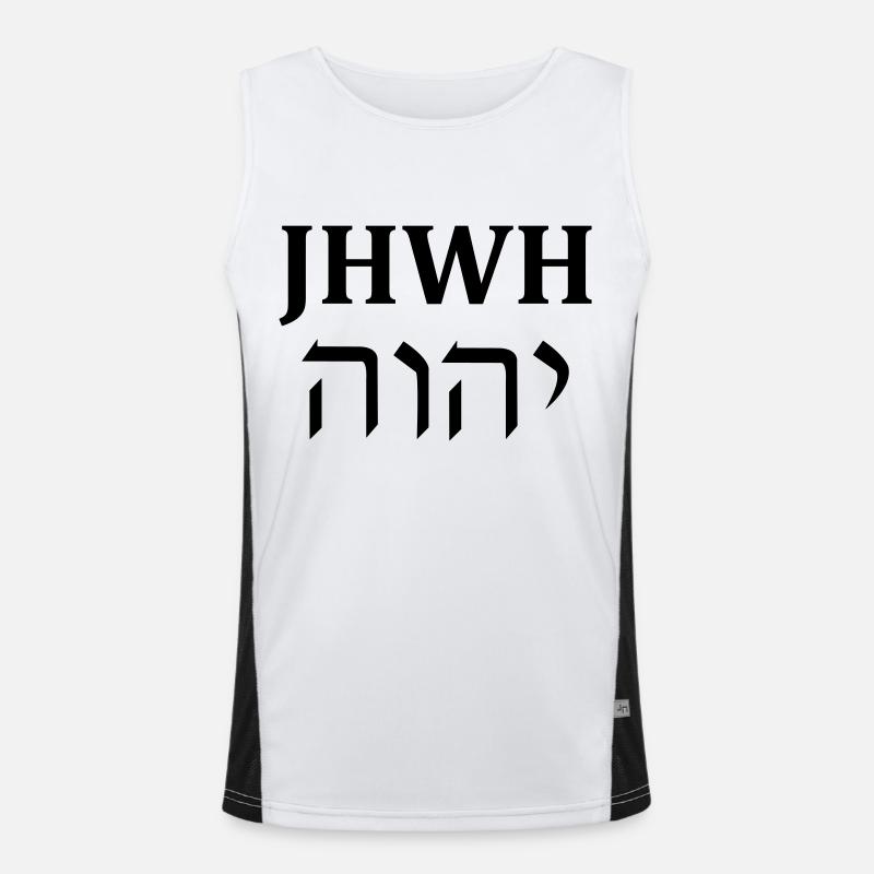 YHWH Men's Functional Contrast Tank Top 