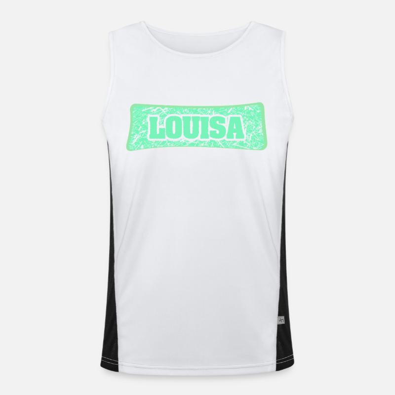 Louisa Débardeur respirant contrasté Homme 