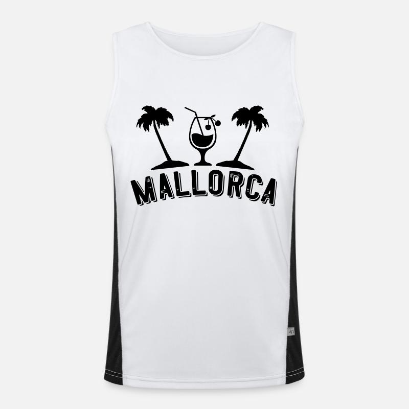Majorca Men's Functional Contrast Tank Top 