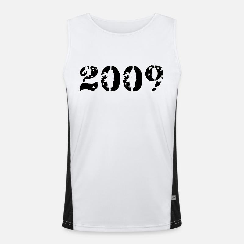 2009 Funktionelles Kontrast-Tank Top für Männer 