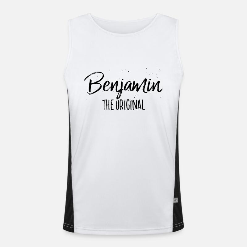 Benjamin Funktionelles Kontrast-Tank Top für Männer 