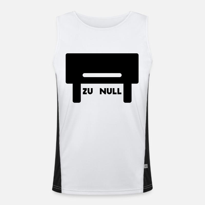 tischkicker kicker Funktionelles Kontrast-Tank Top für Männer 
