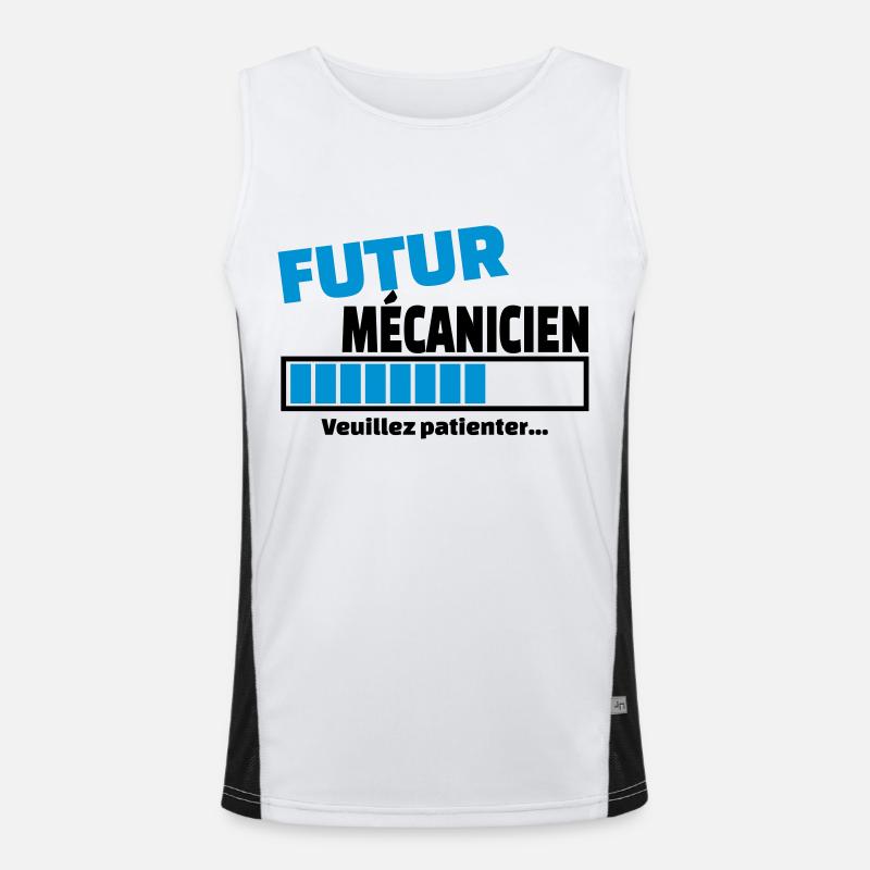 futur mécanicien Débardeur respirant contrasté Homme 