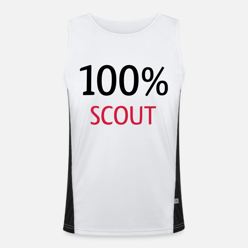 100% Scout Débardeur respirant contrasté Homme 
