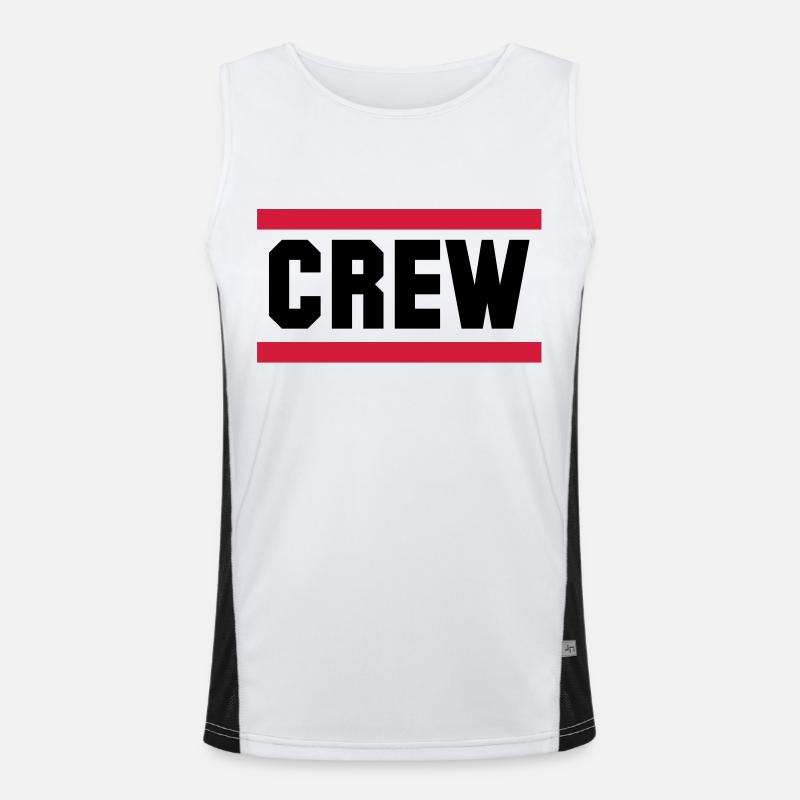 crew Men's Functional Contrast Tank Top 