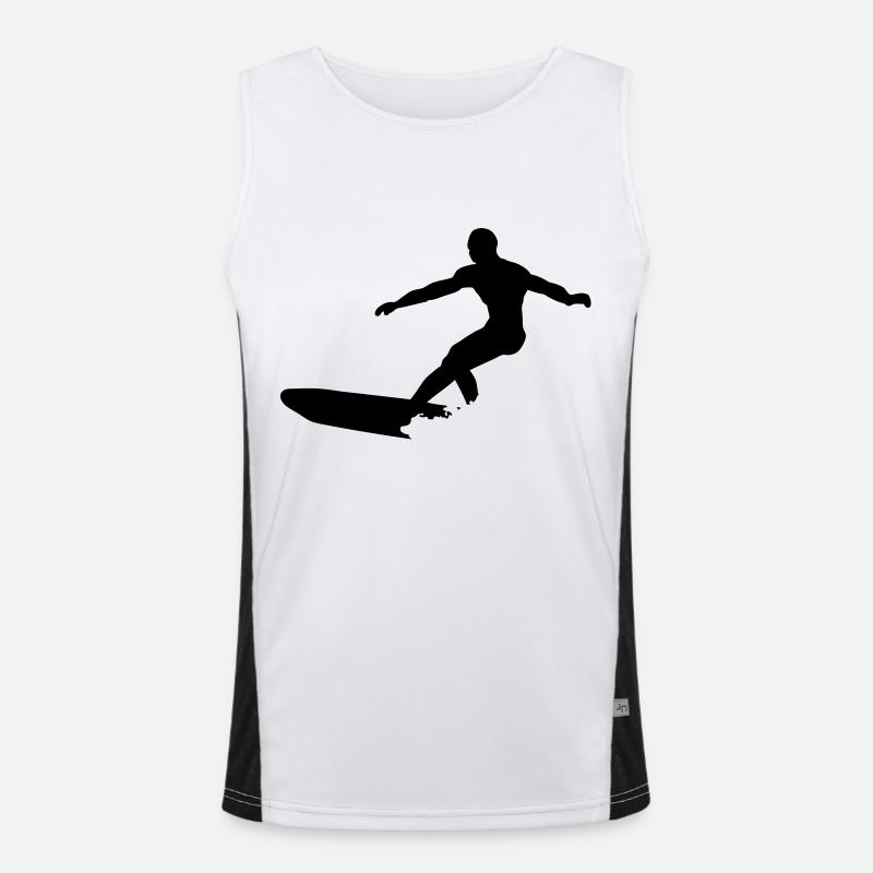 surf longboard Débardeur respirant contrasté Homme 